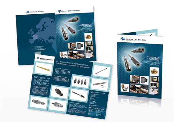 Documents imprimés Besancon Jenneau - Entreprise de mécanique de précision