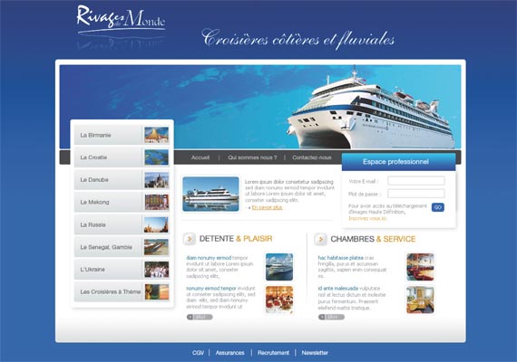 Rivages du monde - Agence de croisières